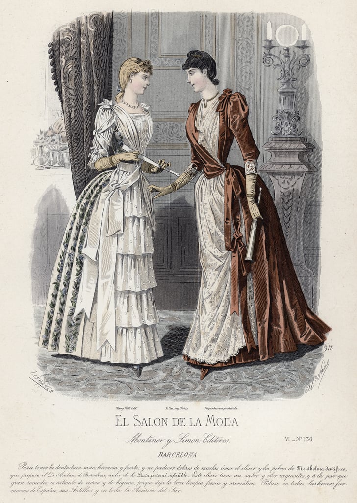 French dresses 19th outlet century