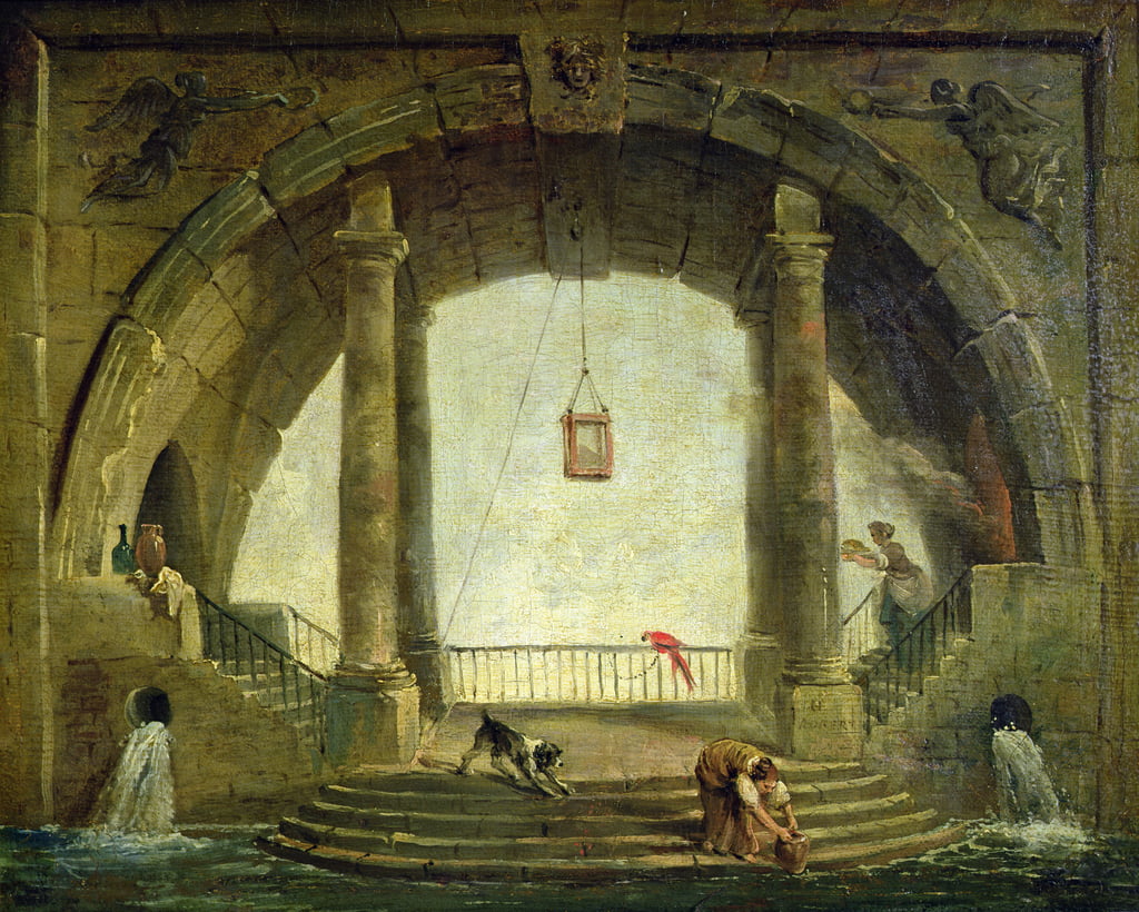 hubert robert the fountain        
        <figure class=