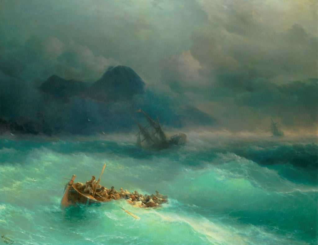 The Shipwreck By Ivan Konstantinovich Aivazovsky   Ivan Konstantinovich Aivazovsky   The Shipwreck   (MeisterDrucke 909959) 