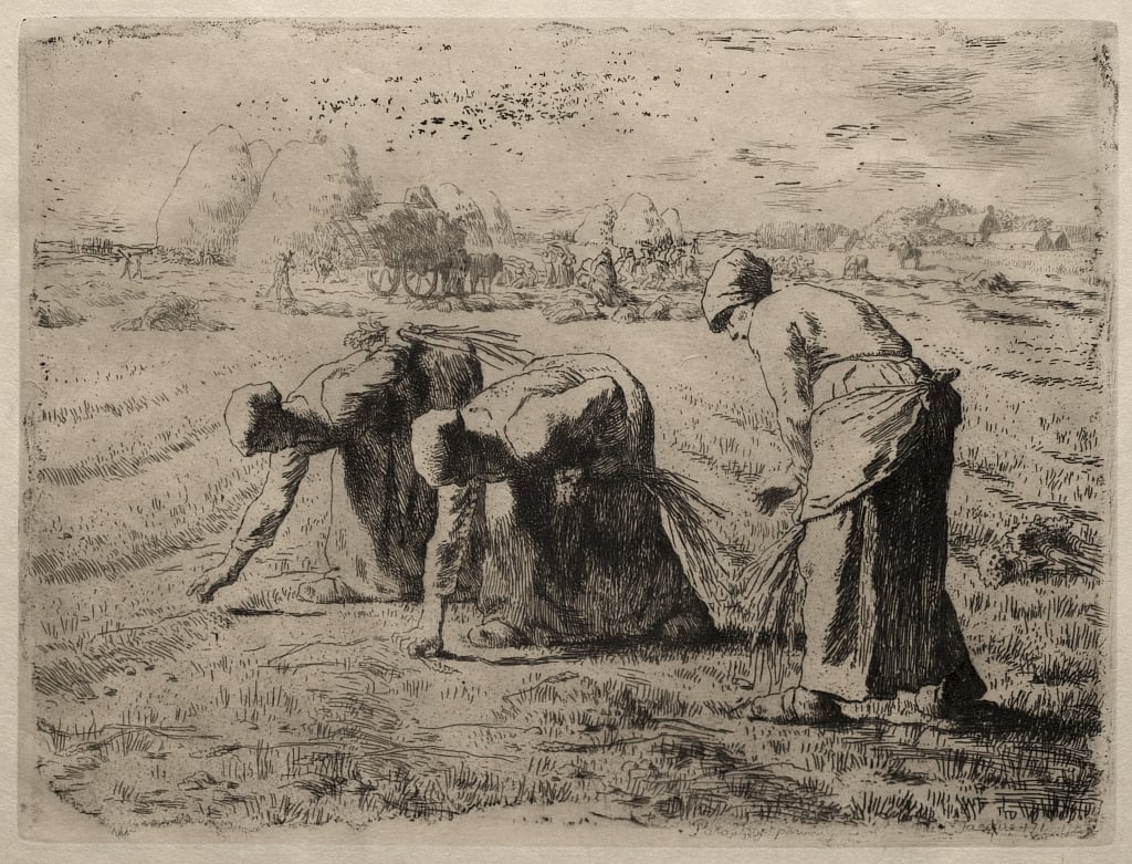 The Gleaners By Jean Francois Millet