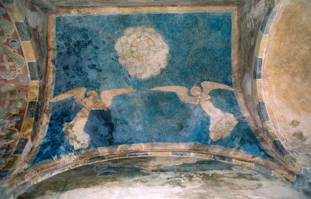 Angel Fresco in the Vestibule by Unknown