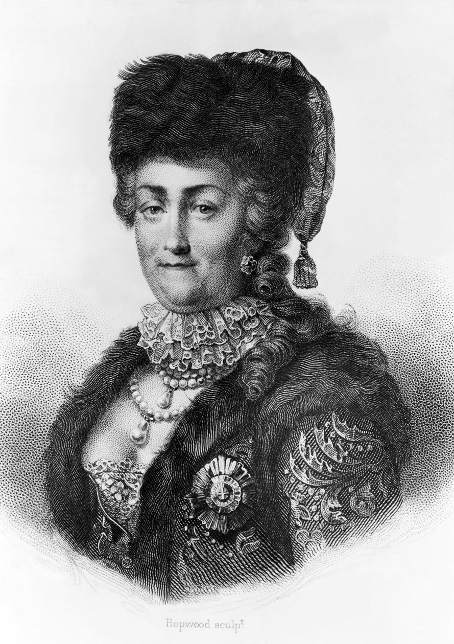 Catherine the Great of Russia by Unknown