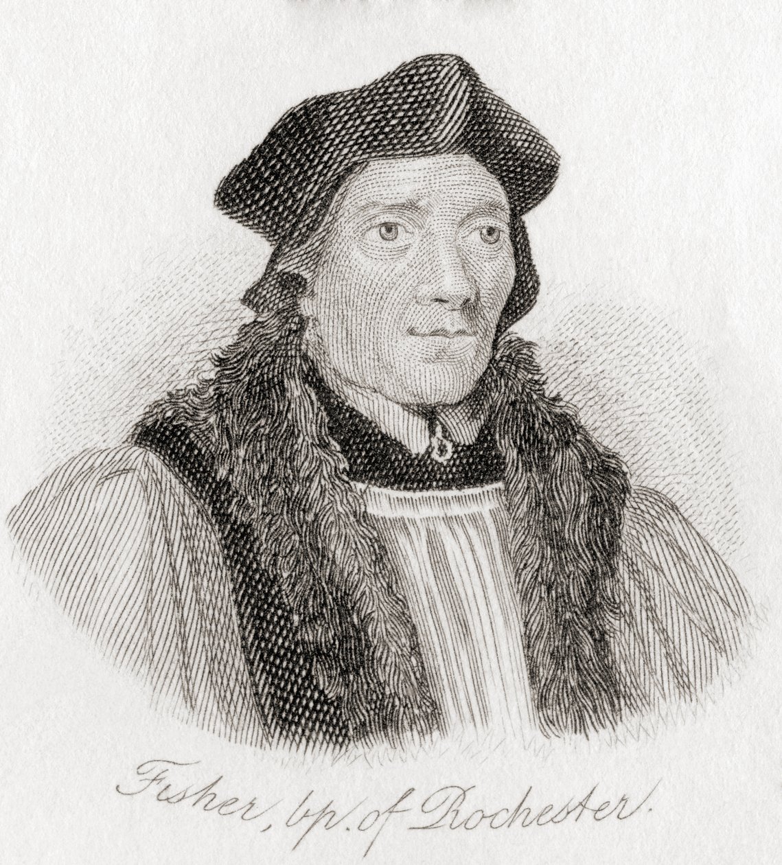 John Fisher, c.1469-1535. English Catholic bishop and theologian by Unknown
