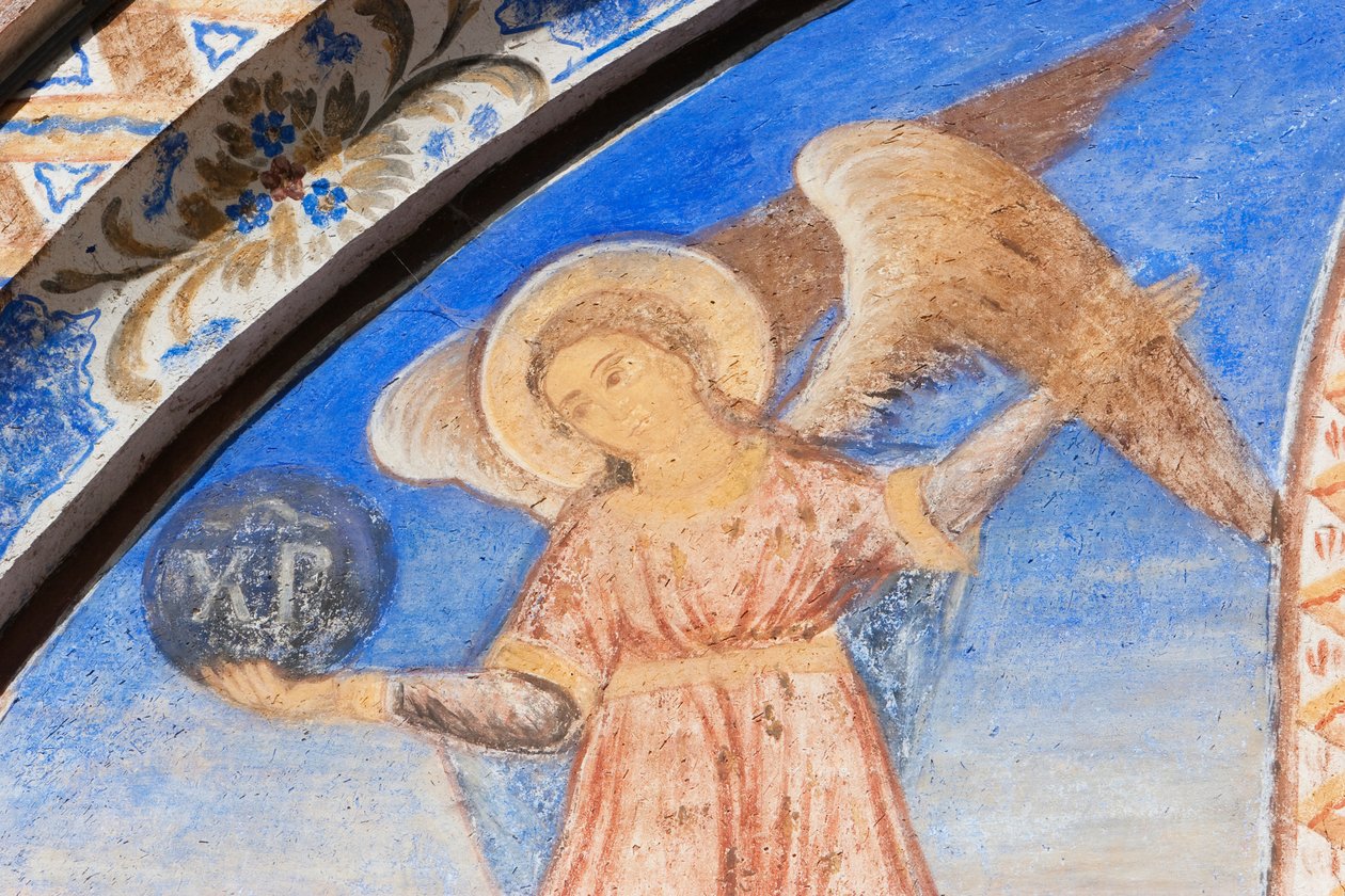 Painting on the Entrance, Rila Monastery by Unknown