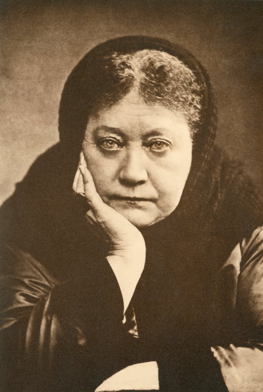 Portrait of Helena Blavatsky, c.1880 by Unknown