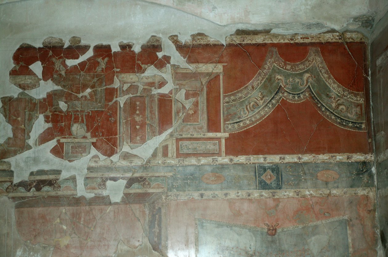 Wall in the House of the Wooden Partition by Unknown