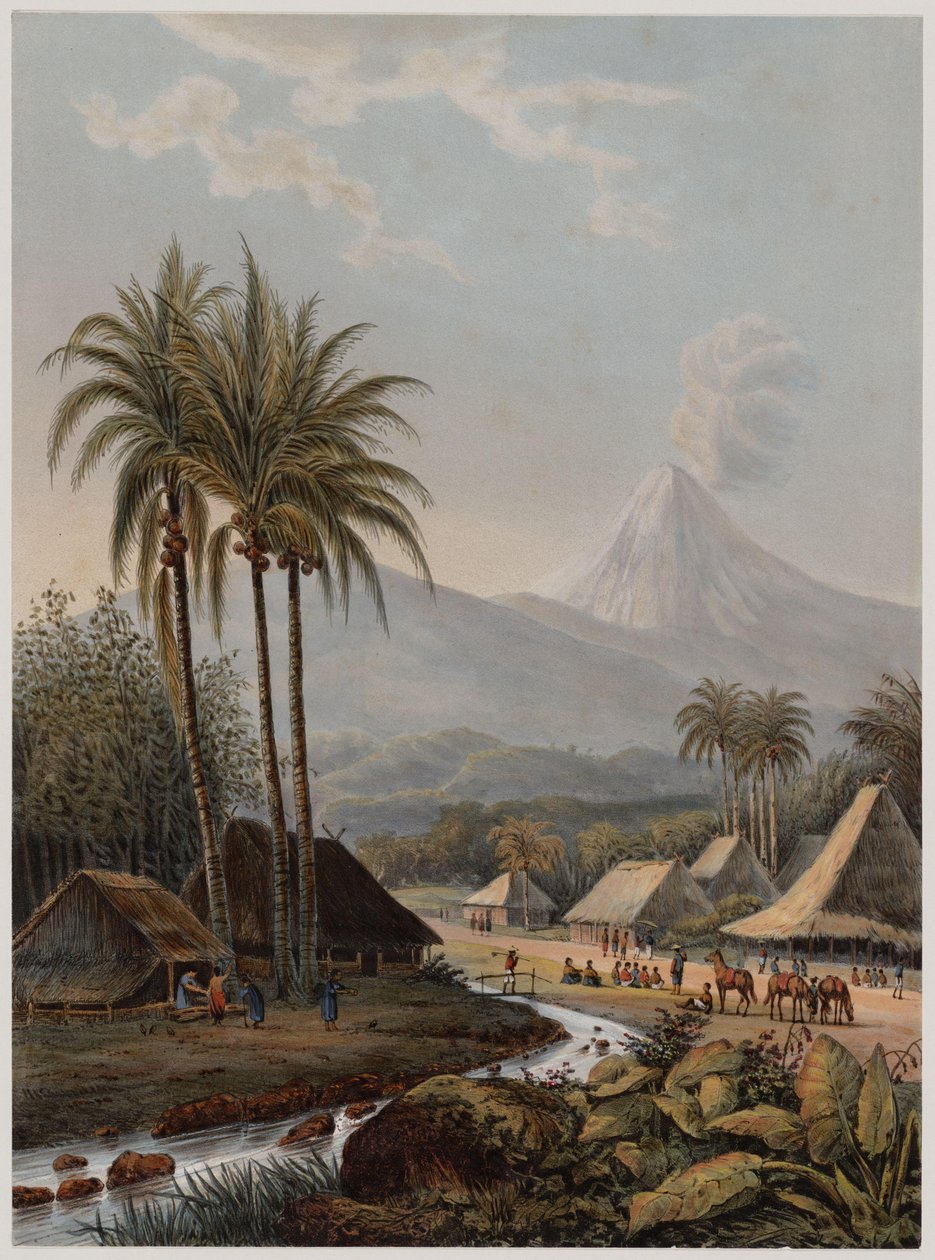 Volcano Smeroe (View from Passaroeng Residence) by Русский