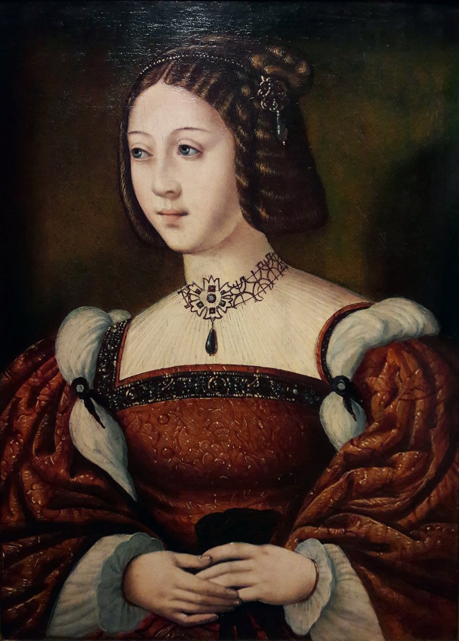 Portrait of Isabella of Portugal (1503-1539) by Anonymous
