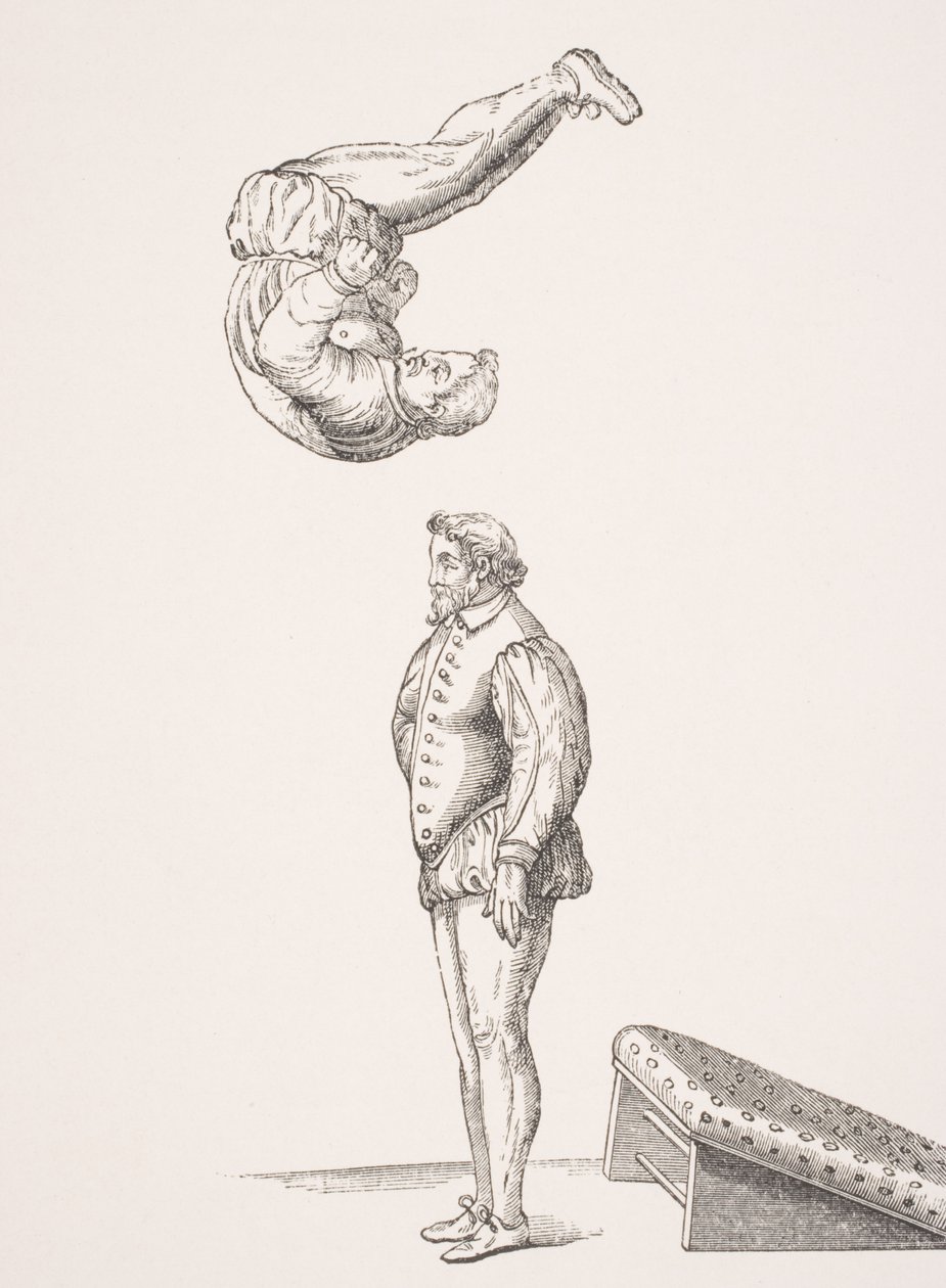 The Spring Board, illustration from a facsimile of 