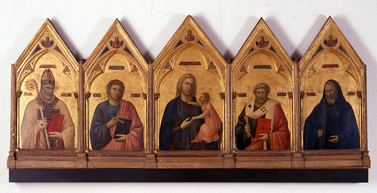 Polyptych of Badia by Giotto di Bondone