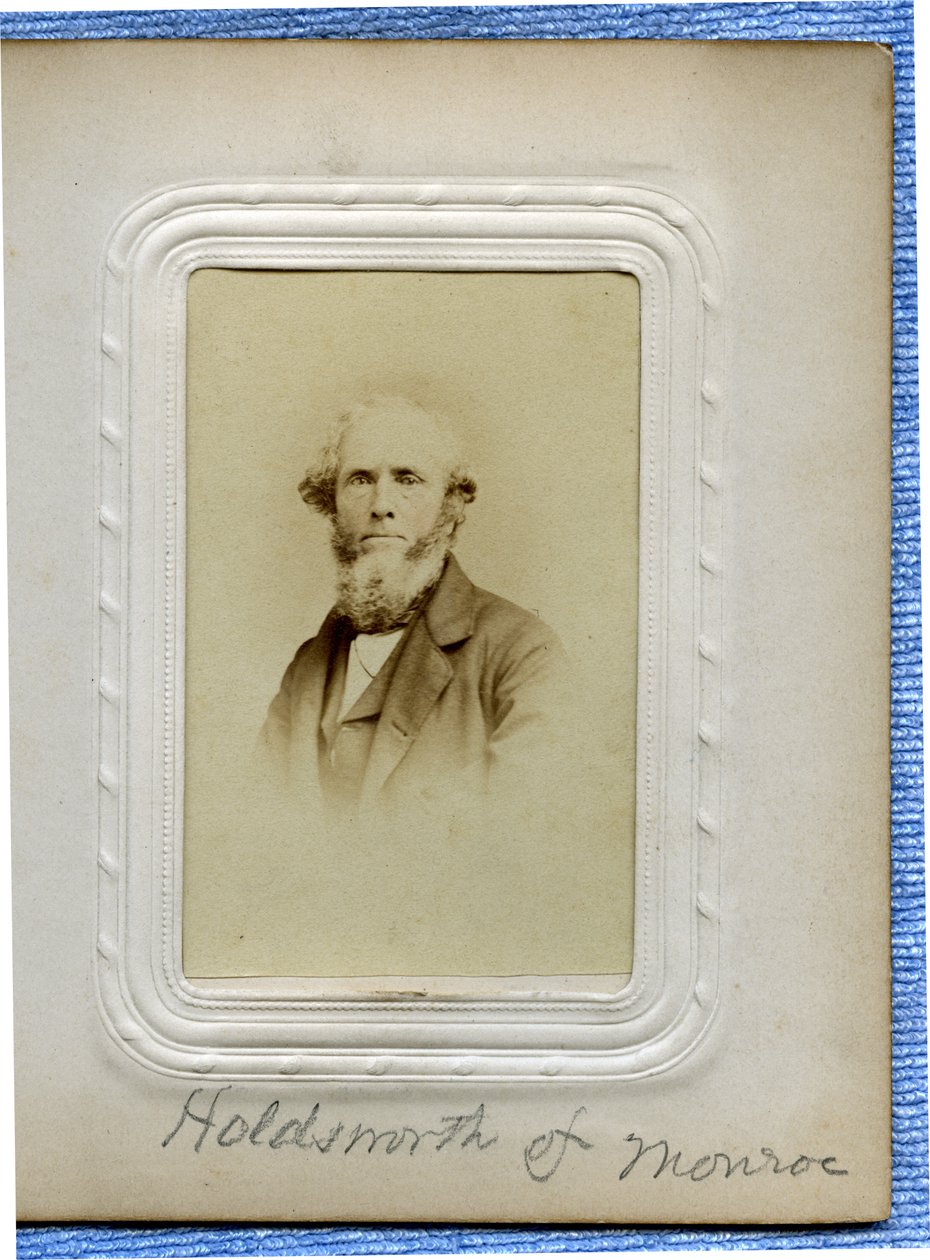Bust Portrait of a Bearded Man with Curly Hair Wearing a Suit and Turned Slightly to the Left by Outley