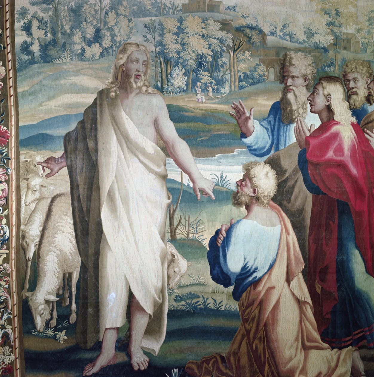 Tapestry depicting the Acts of the Apostles, the calling of Saint Paul (detail) by Raffaello Sanzio Raphael