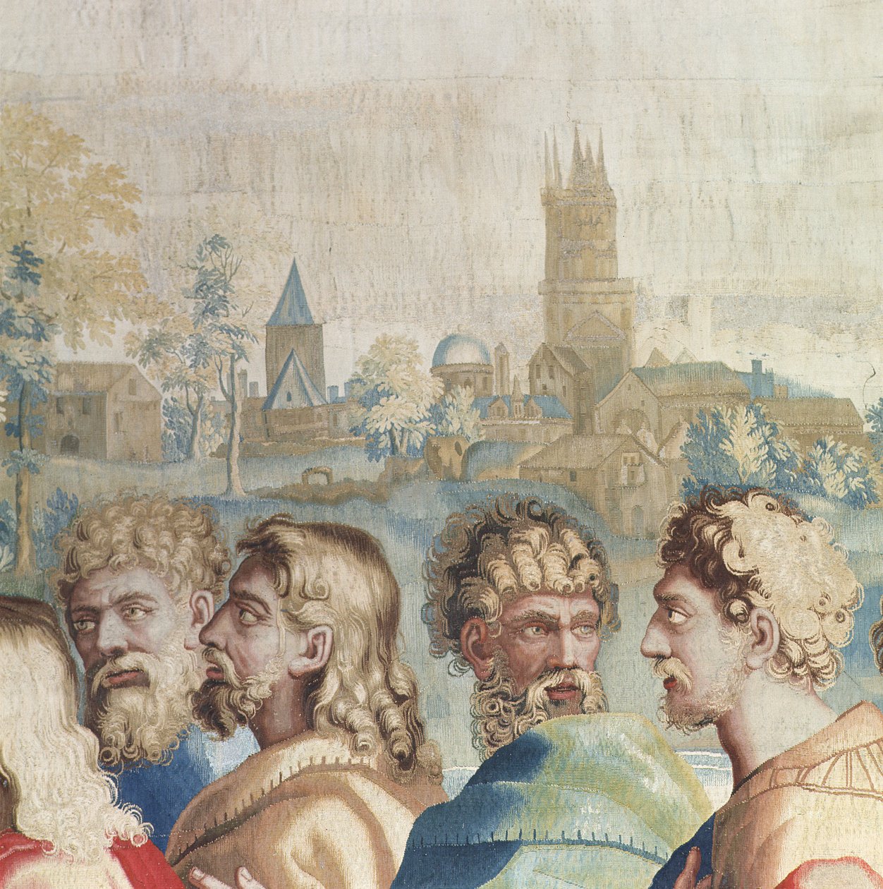 Tapestry Depicting the Acts of the Apostles, the Calling of Saint Paul (detail) by Raffaello Sanzio Raphael