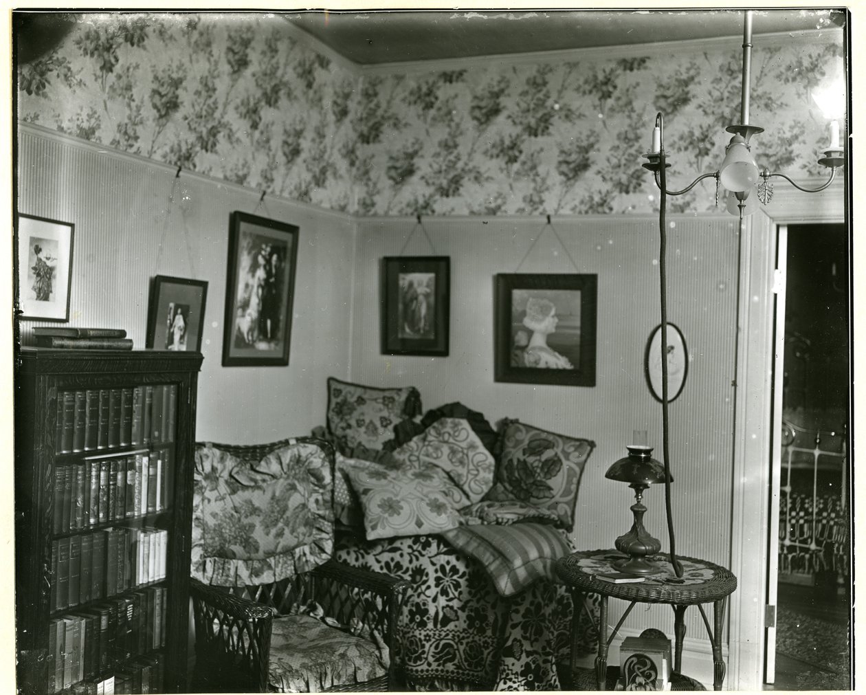 Unidentified Parlor Interior by Unknown