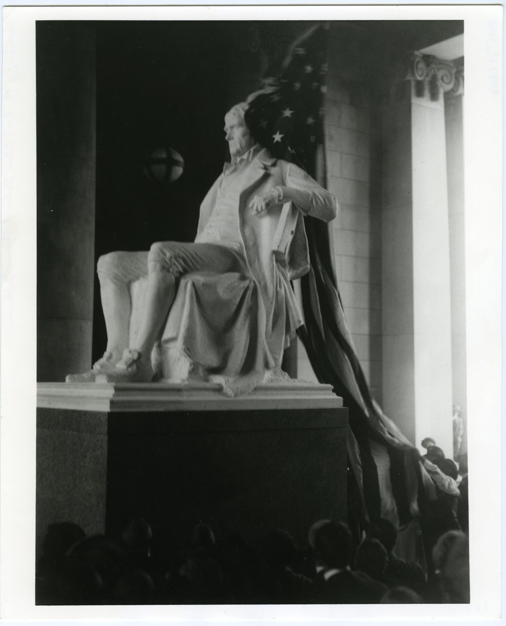Unveiling of the Karl Bitter Statue of Thomas Jefferson at the Jefferson Memorial Building by Unknown