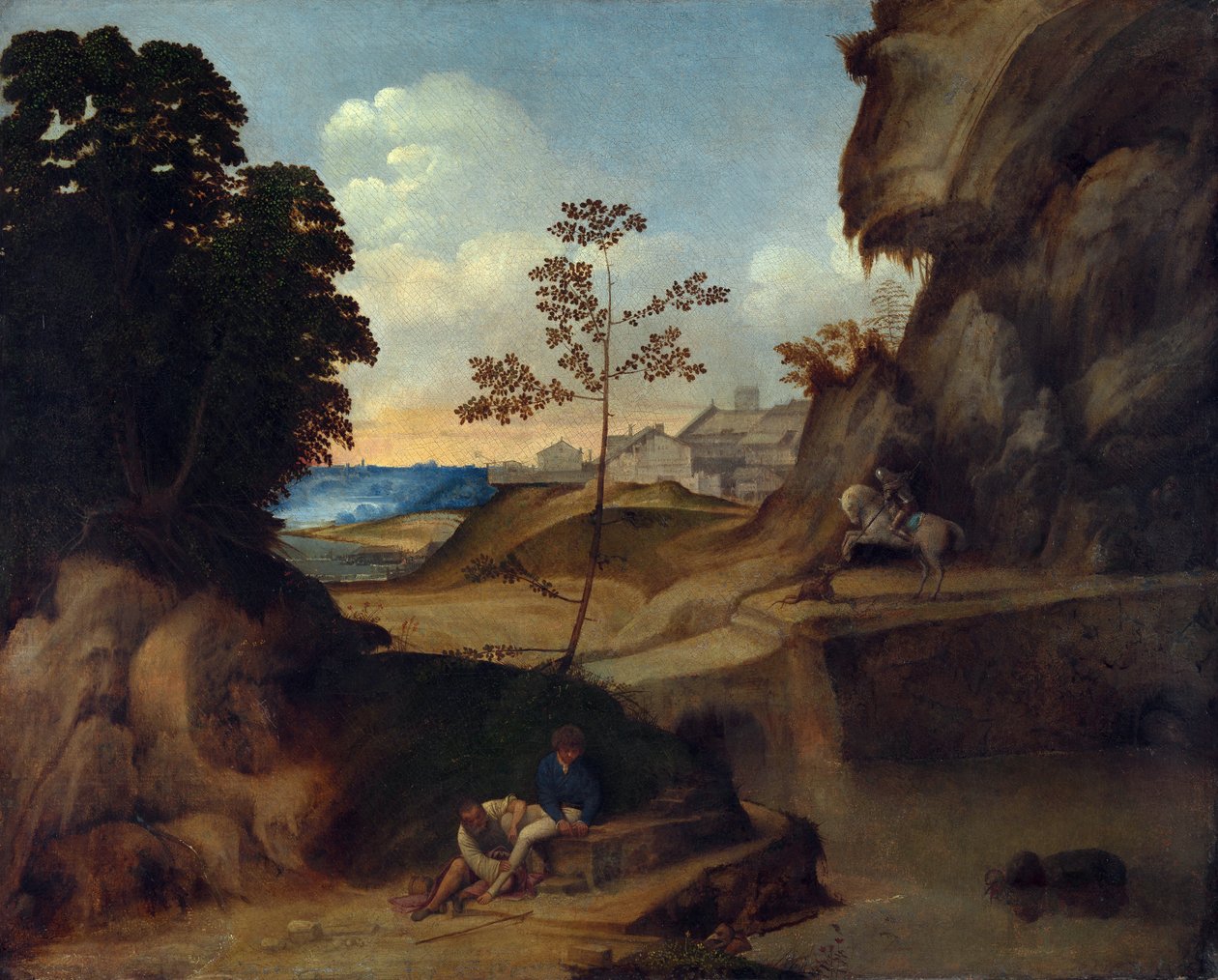 The Sunset by Giorgione