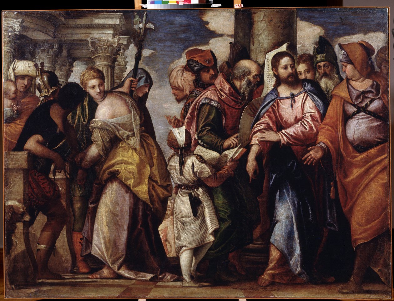 Christ and the Woman Taken in Adultery by Veronese