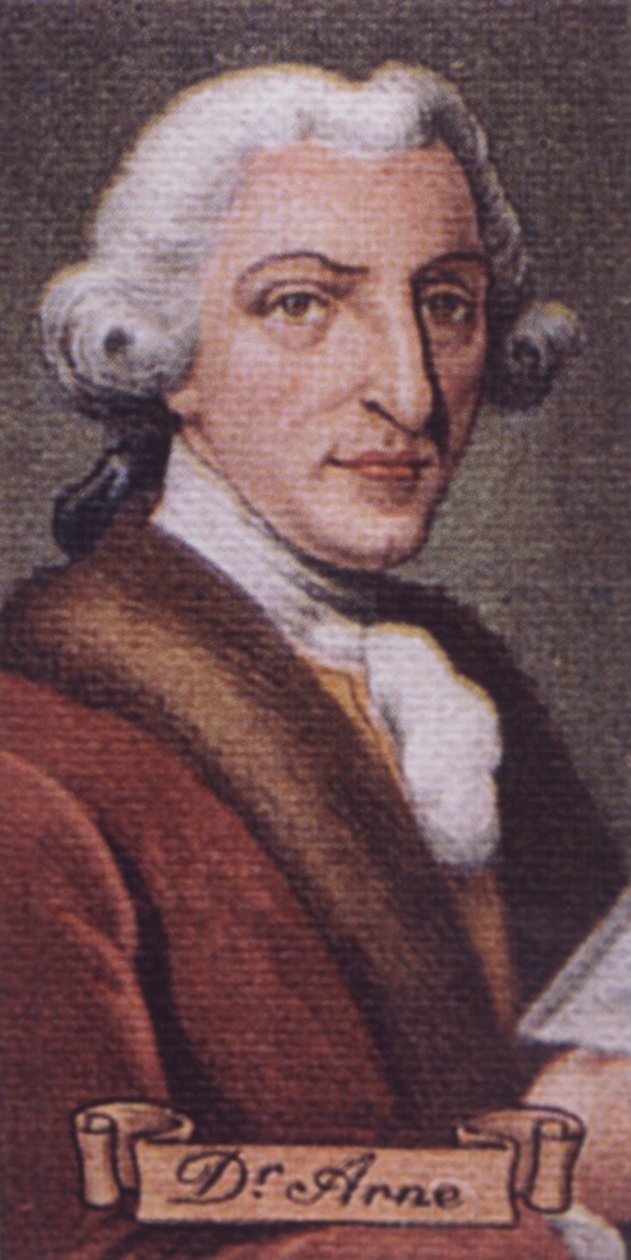 Thomas Augustine Arne by Unknown