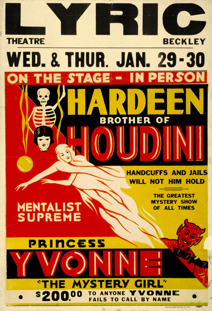 Hardeen, Brother of Houdini by Unknown