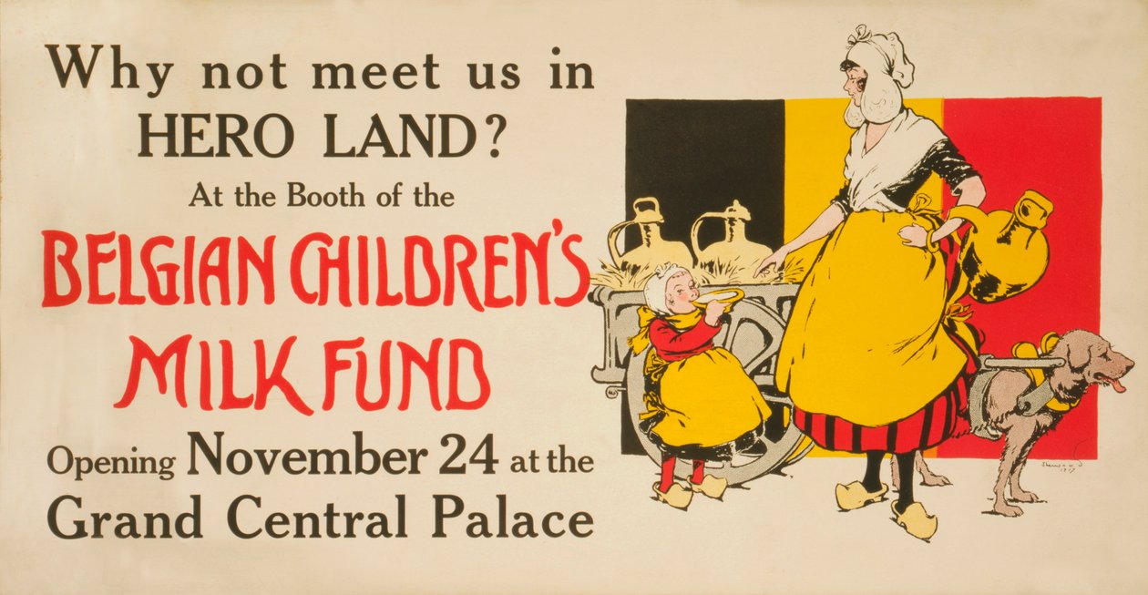 Meet Us in Hero Land Poster by Unknown