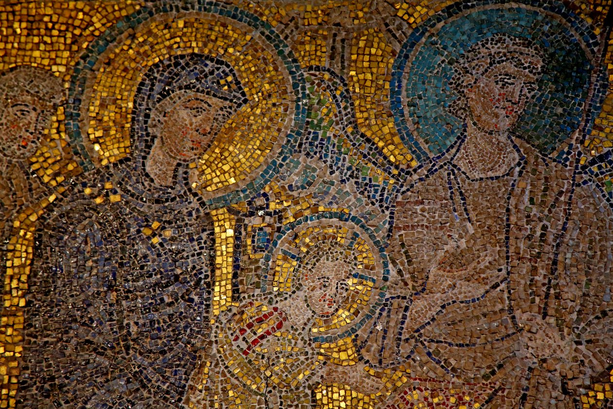 Mosaic Fragment of the Adoration of the Magi by Unknown