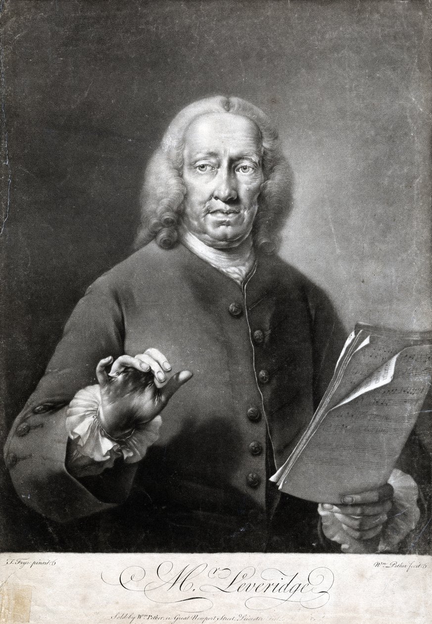 Mr Leveridge by Unknown