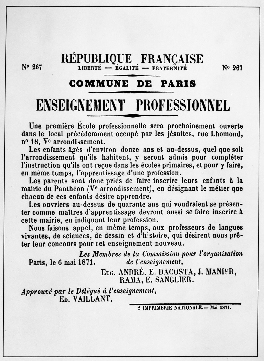 Municipality of Paris by Unknown