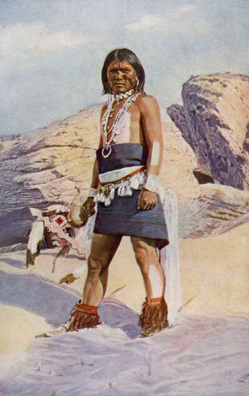A Hopi snake-dancer of Arizona by Unknown