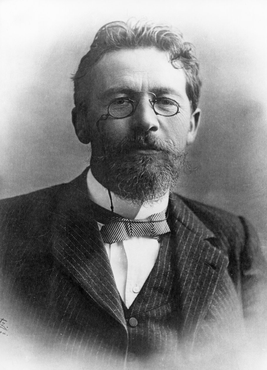 Portrait of Anton Chekhov, Russian Author and Playwright, 1900 by Unknown