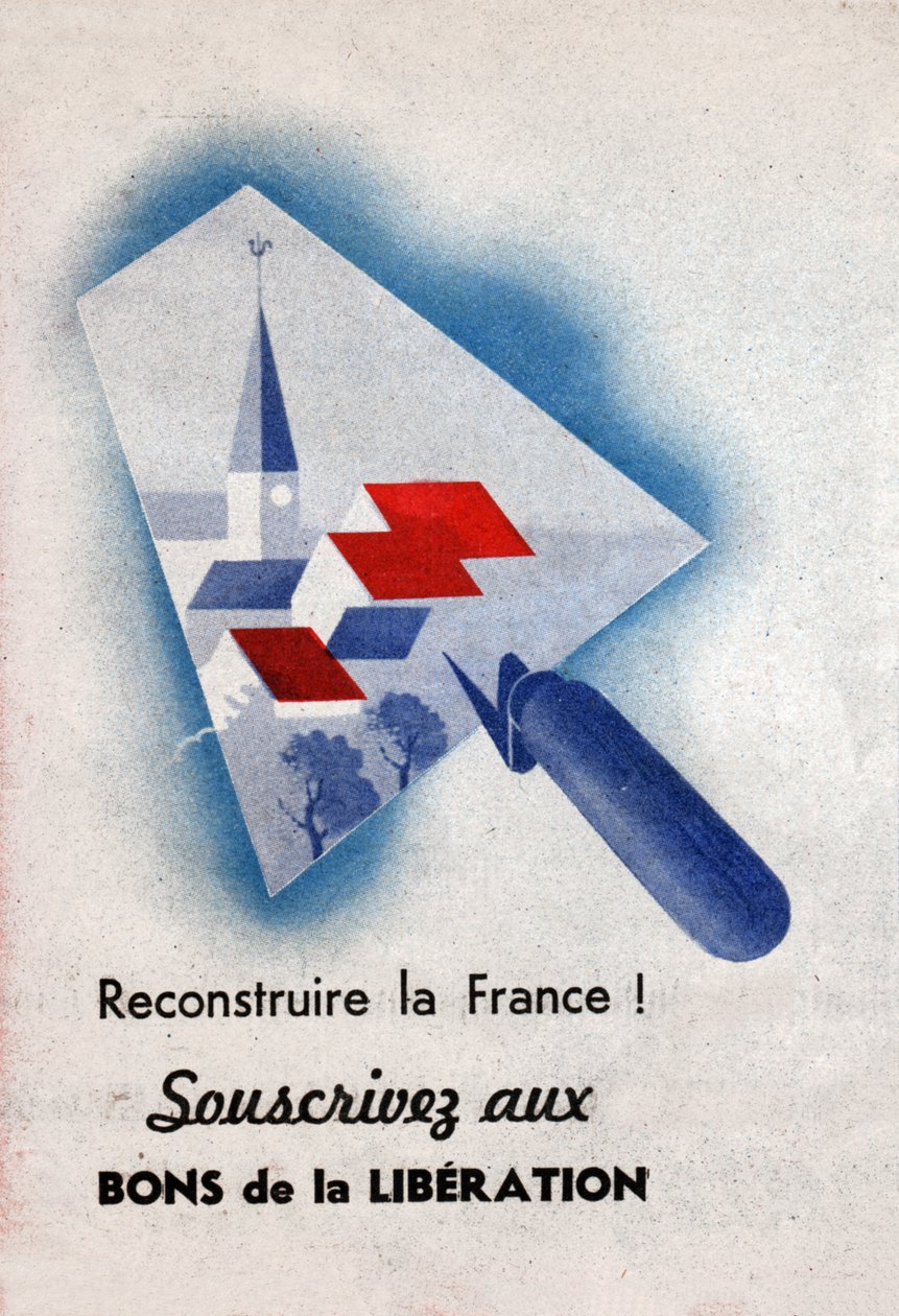 Reconstruction of France after WW II by Unknown