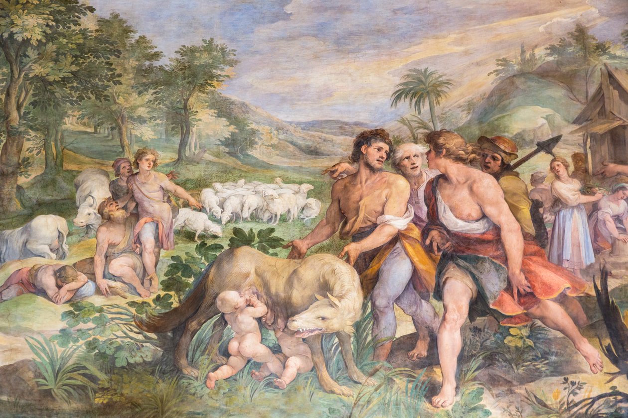Romulus and Remus by Unknown