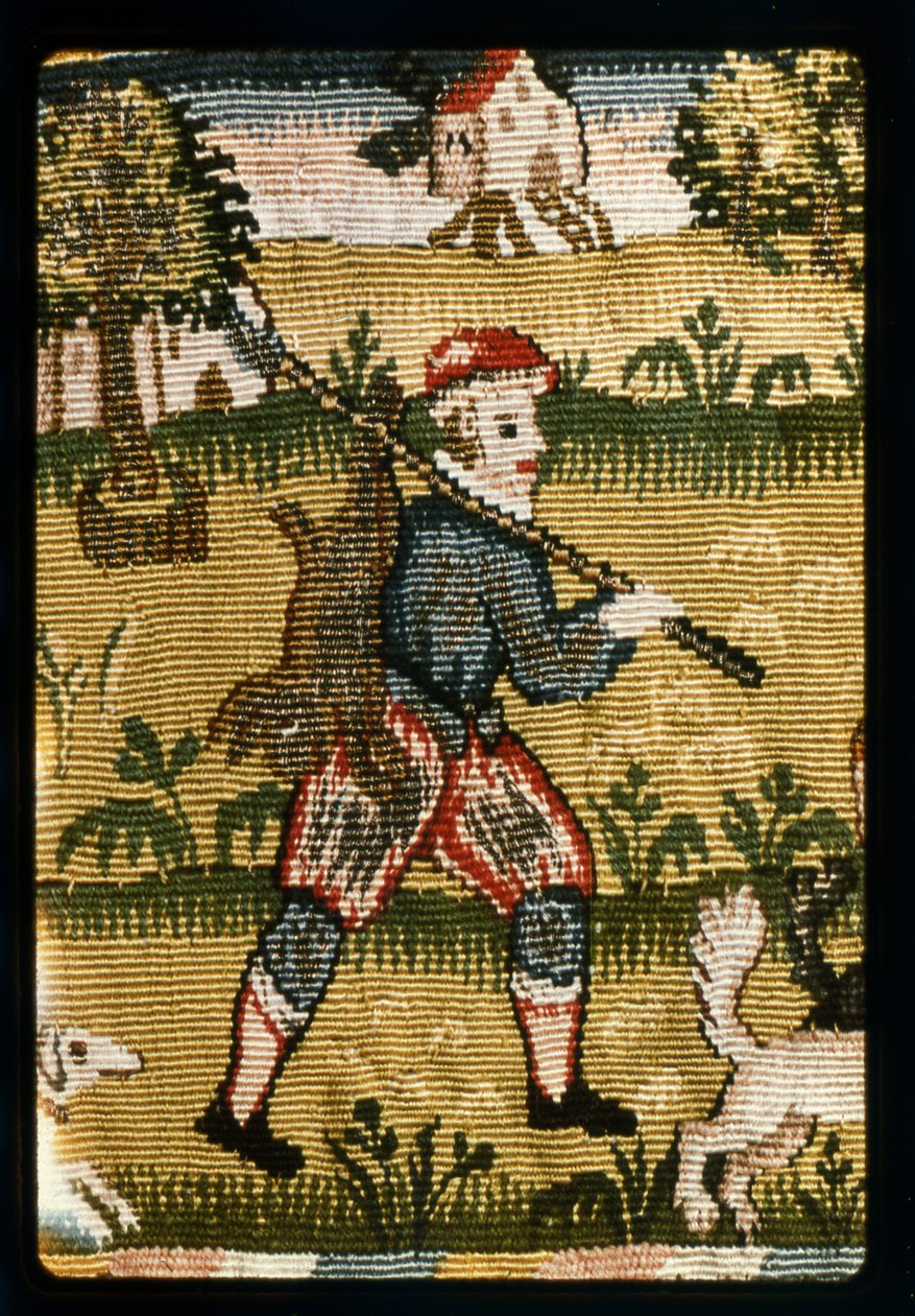 Tapestry Valance Showing Hunting Scenes, English, Sheldon, Early 17th Century by Unknown