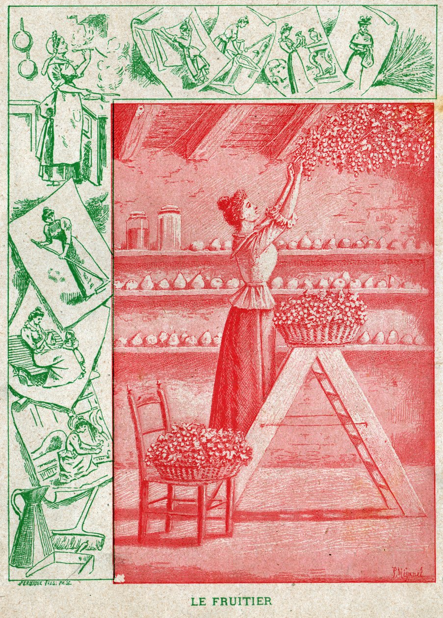 A Fruiterer by Unknown