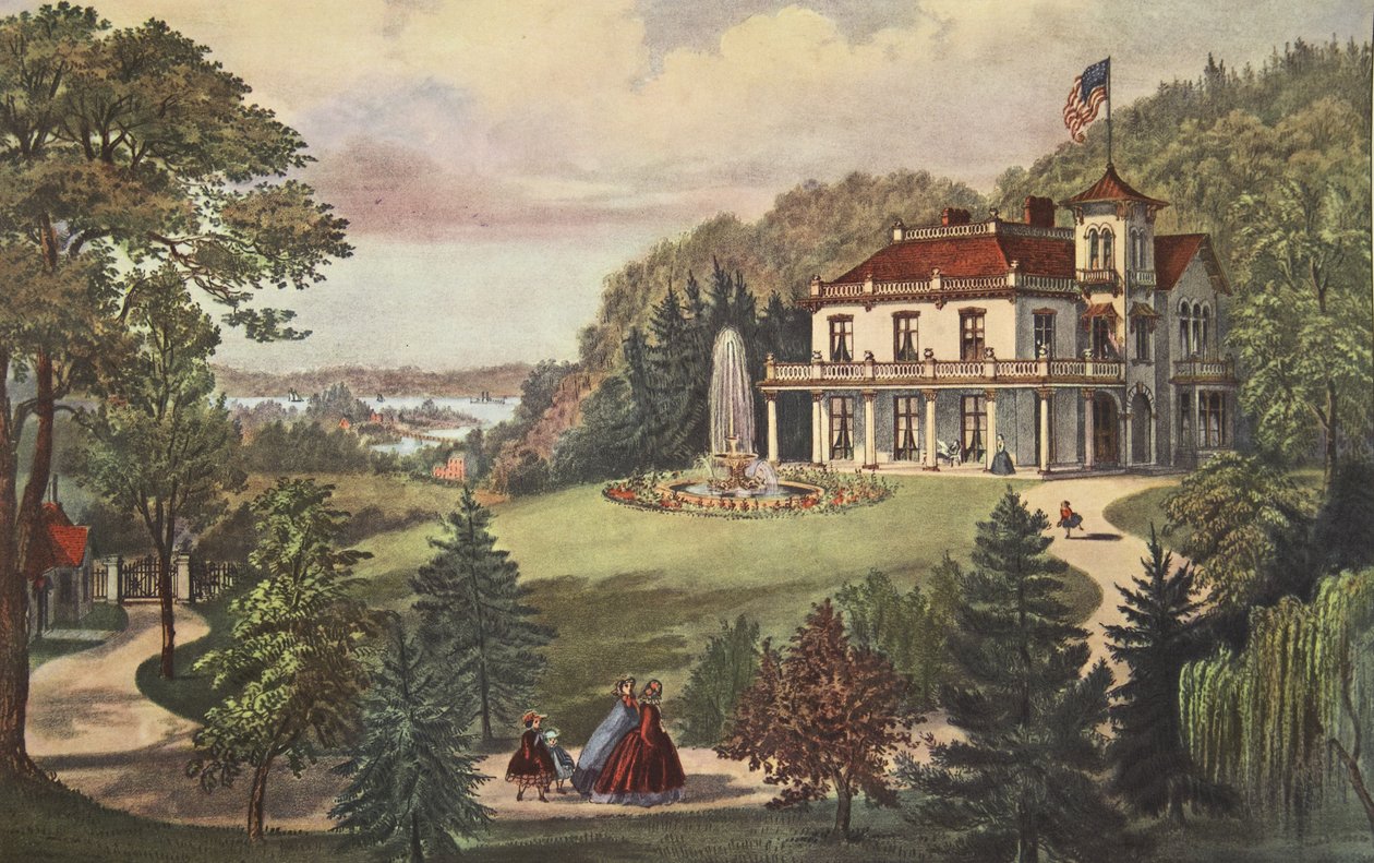 Life In The Country - Evening by American School