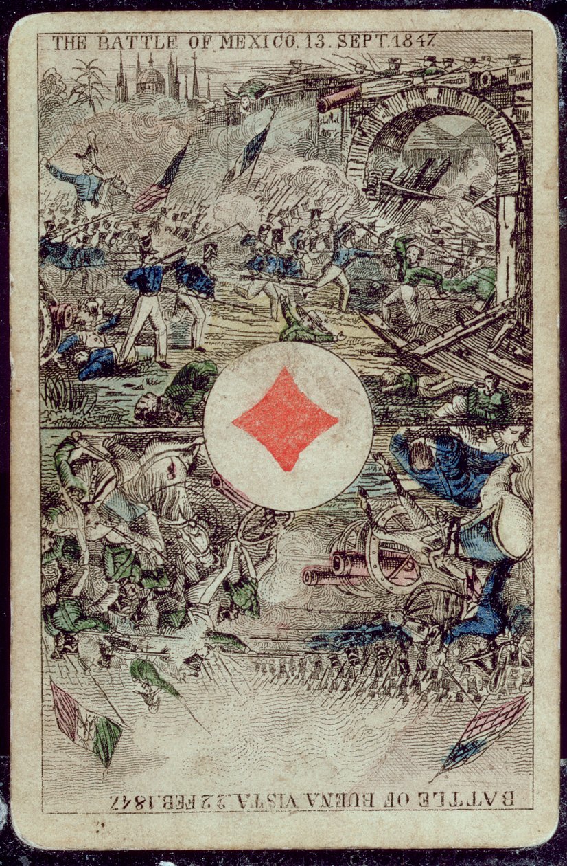 Playing Card: Ace of Diamonds by American School