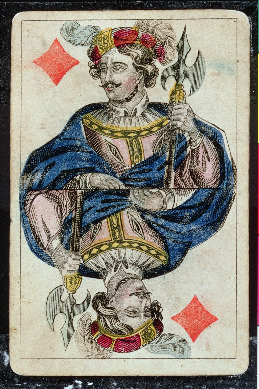 Playing Card: Jack of Diamonds by American School