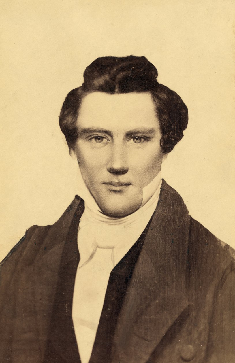 Portrait of Joseph Smith (1805-1844), Founder of Mormonism by American School