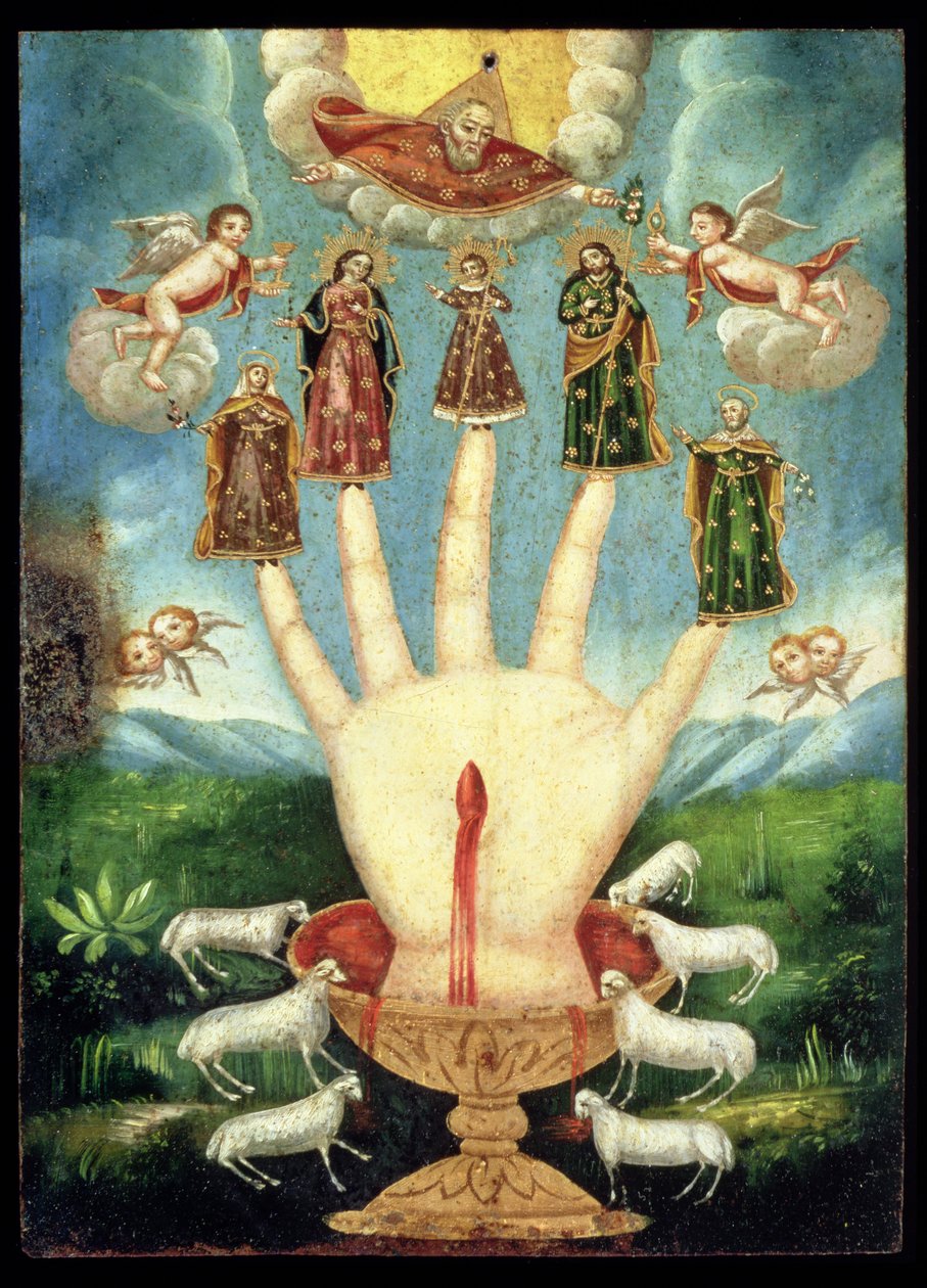 The All-Powerful Hand by American School