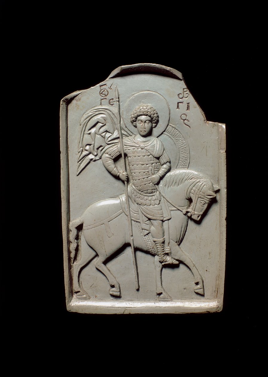 Cameo of Saint Giorgio: Byzantine Work by Byzantine School