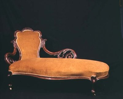 Chaise-longue, c.1860 by English School