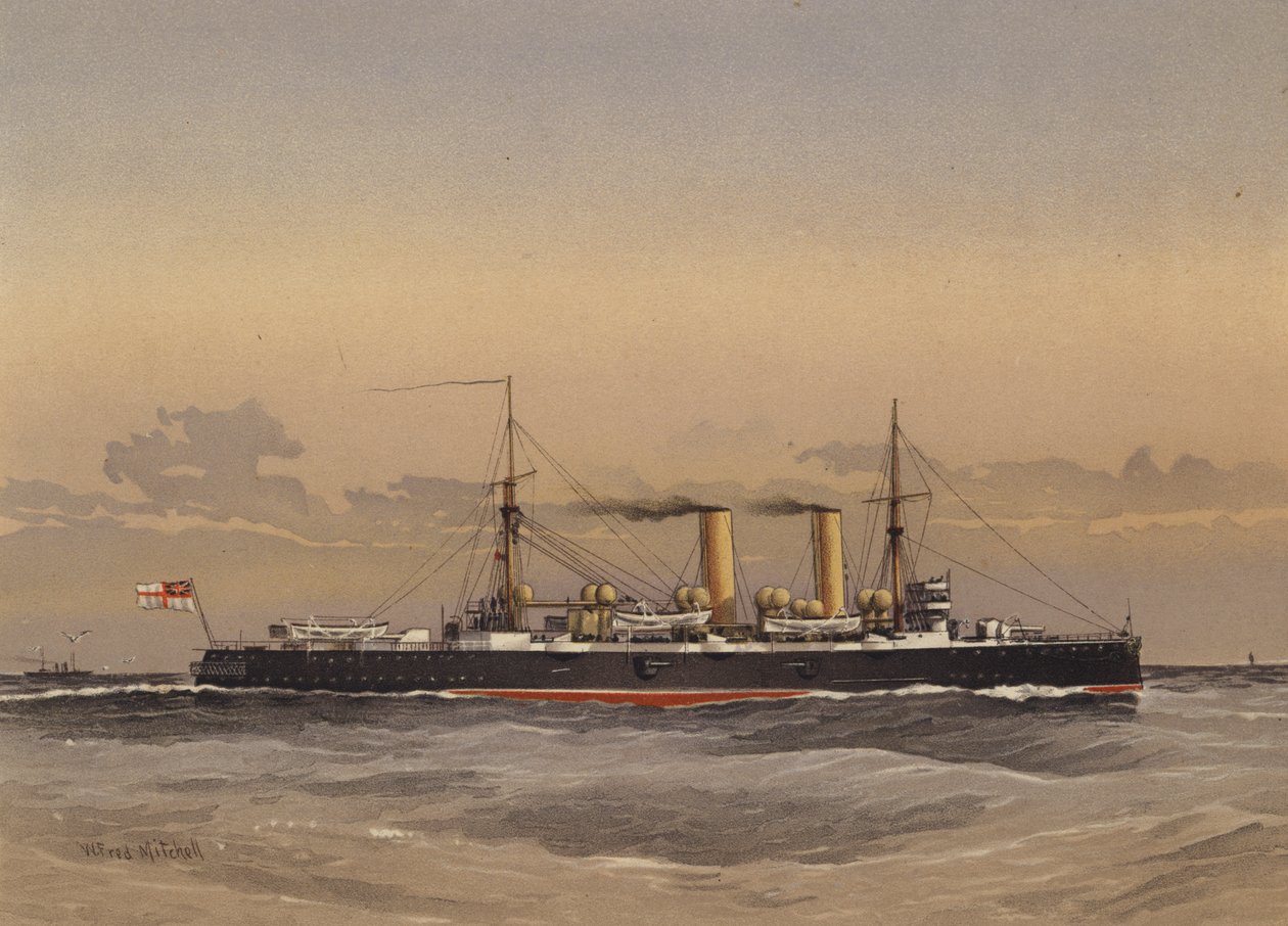 HMS Blenheim by English School