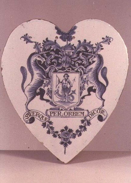 Lambeth Pill-Tile, Lambeth High Street Pottery by English School