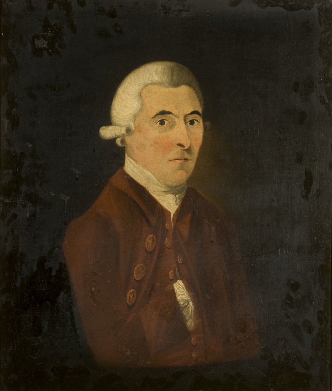 Portrait of Benjamin Gibson by English School