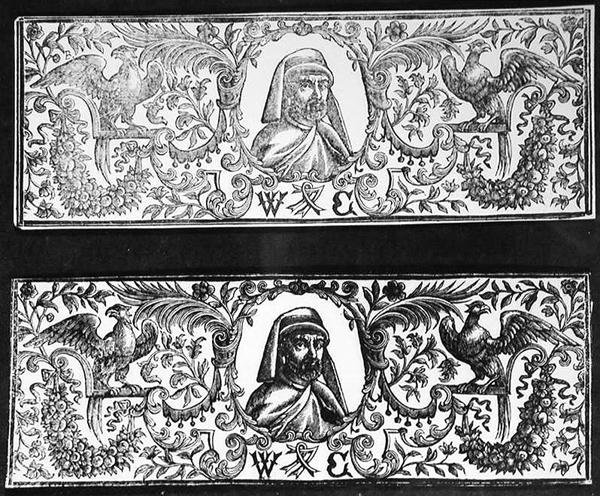 Portrait of William Caxton (c.1422-91) by English School