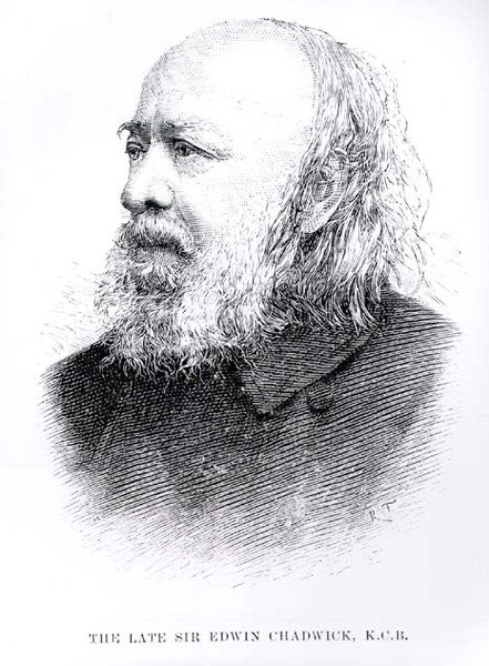 The Late Sir Edwin Chadwick by English School