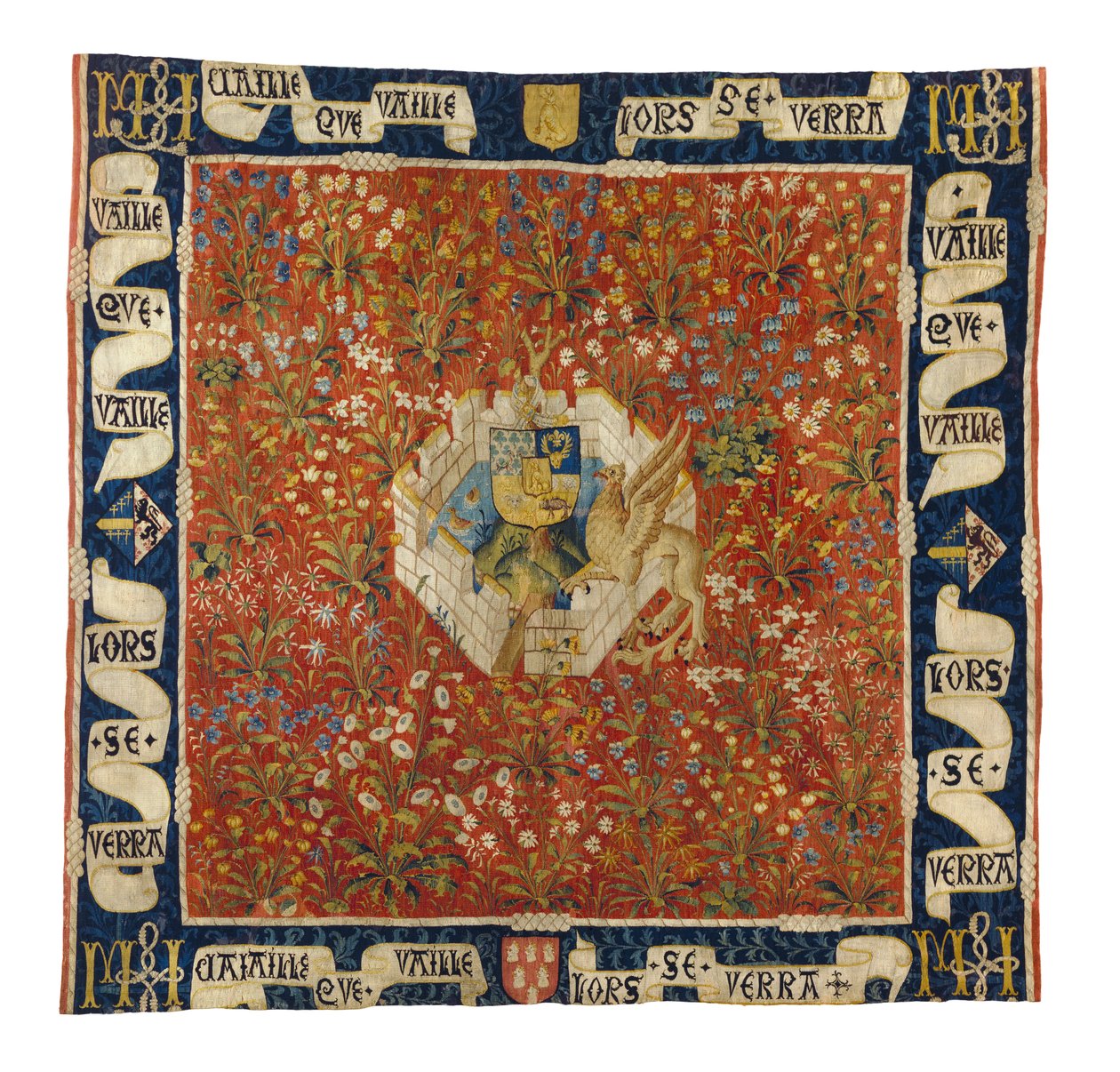 Millefleurs Tapestry, c.1520 by Flemish School