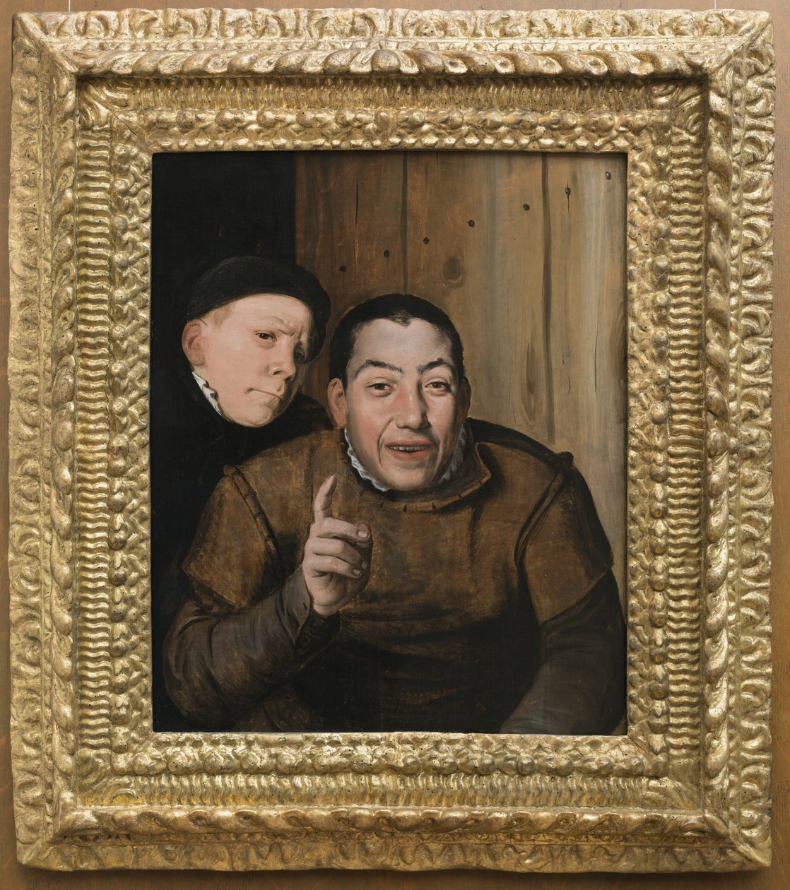 Two Jesters by Flemish School