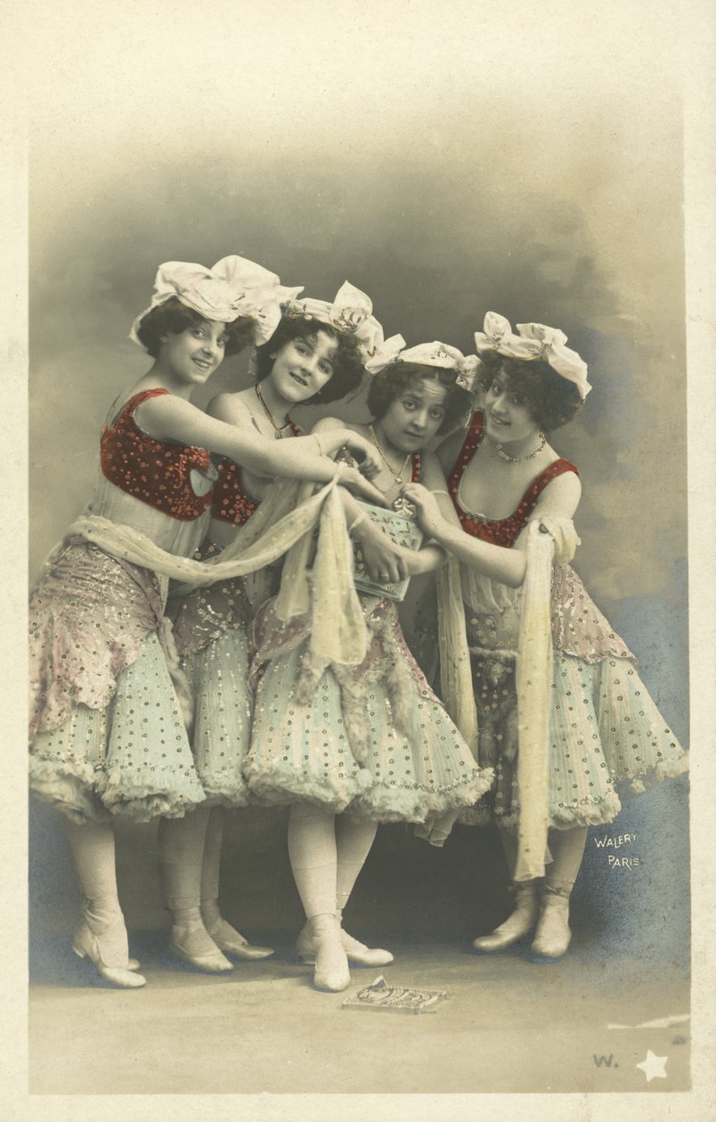 Dancers in costume by French Photographer