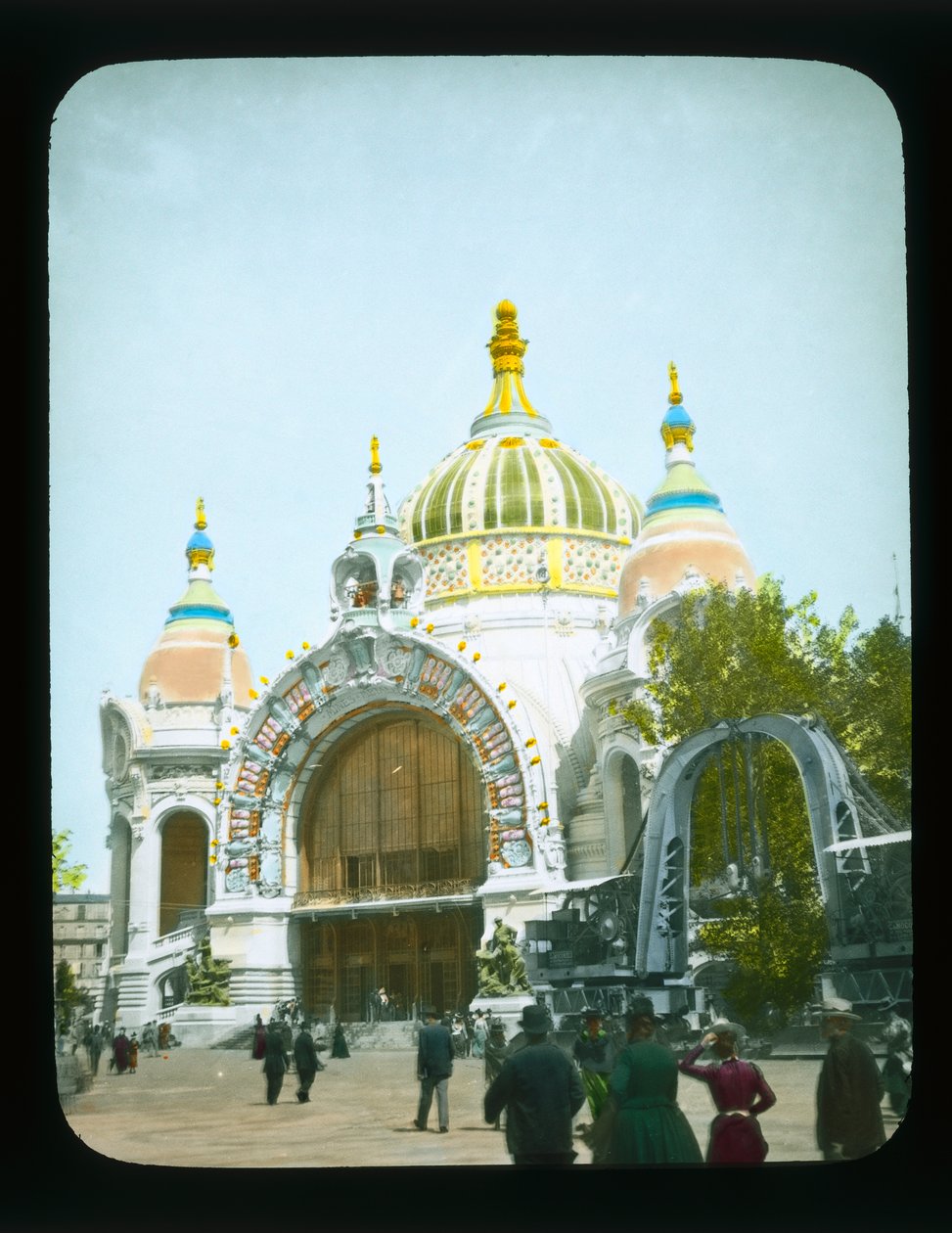Paris Exposition: Palace of Metallurgy and Mines, 1900 by French Photographer