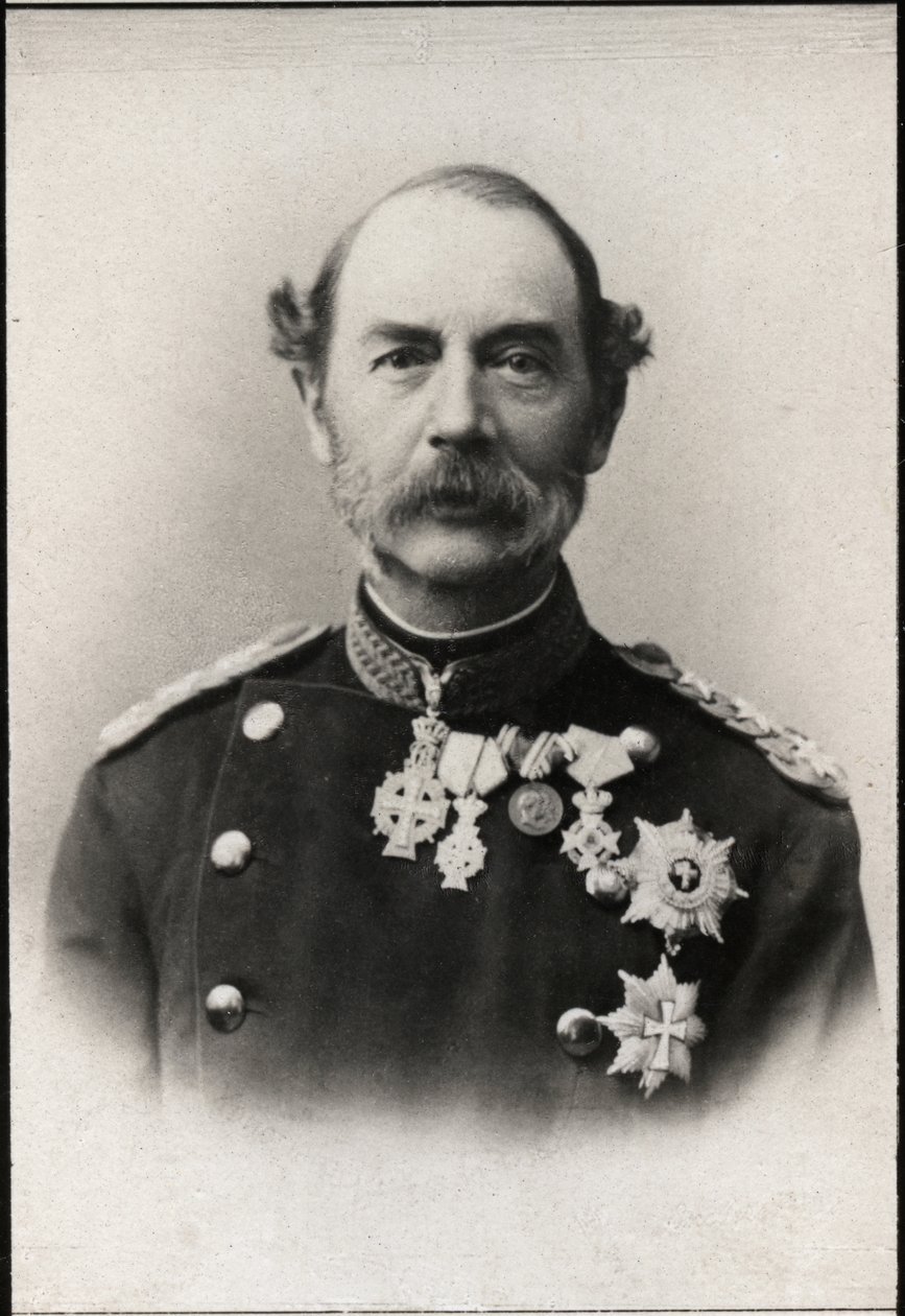 Portrait of Christian IX of Denmark, King of Denmark by French Photographer